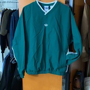 (S) Adidas Soccer Windbreaker (Green)